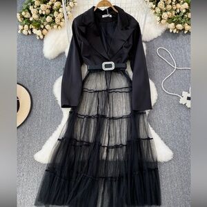 Black Tule dress